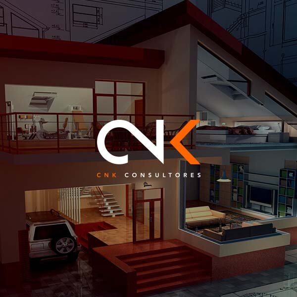 Diseño de imagen corporativa, logotipo y diseño web para CNK Consultores in Colombia